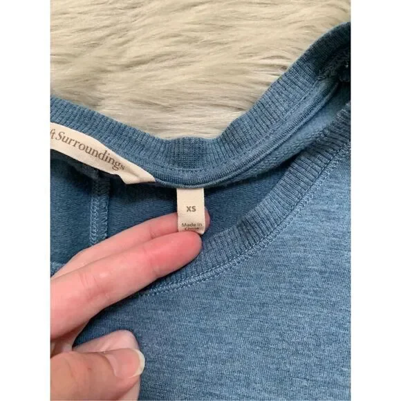 Soft Surroundings Live Soft Drop Shoulder Tunic Pullover Size XS - Picture 5 of 8